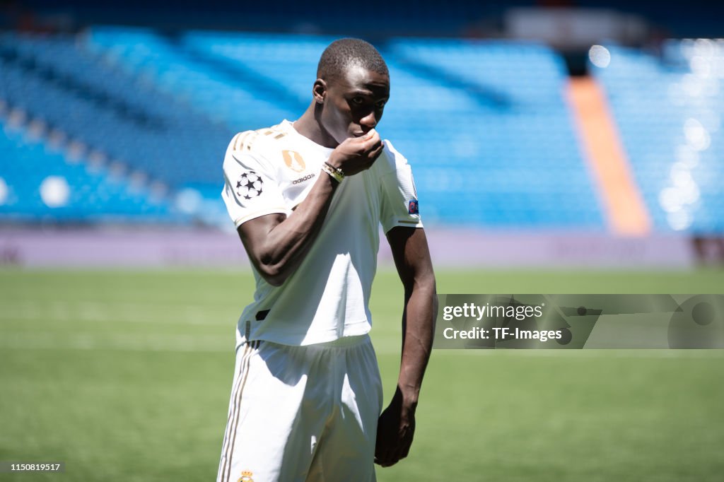 Real Madrid Unveil New Player Ferland Mendy