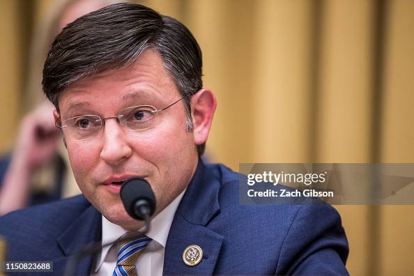 House Ranking Member House Subcommittee Ranking Member Mike Johnson speaks during a... News ...