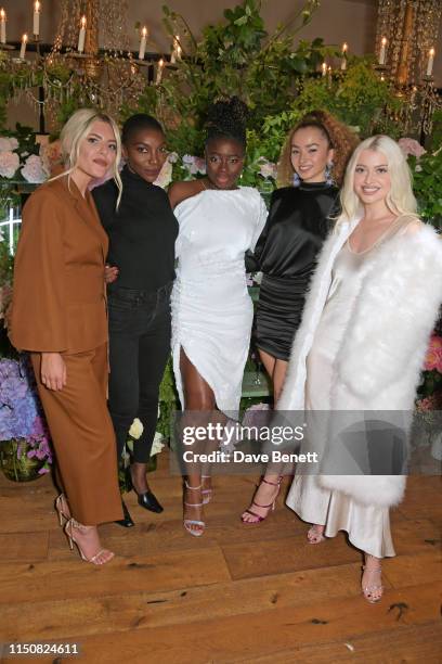 Mollie King, Michaela Coel, Clara Amfo, Ella Eyre and Alice Chater celebrate The ELLE List in association with MAGNUM ice cream on June 19, 2019 in...