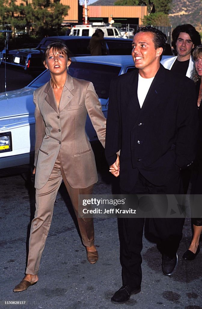 View of married couple, marketing executive Frances Pennington and