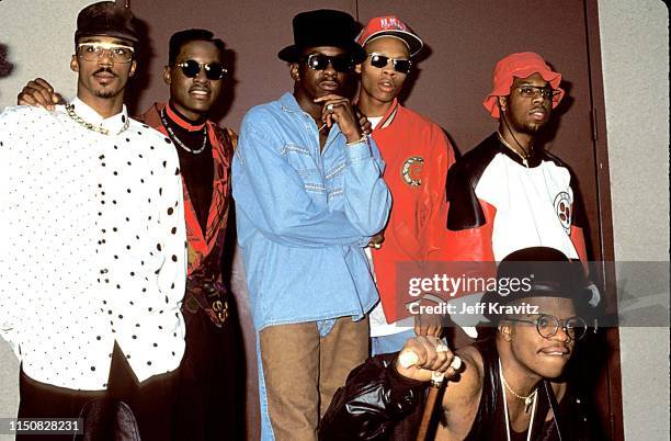 New Edition at the 1990 MTV Video Music Awards at in Los Angeles, California.