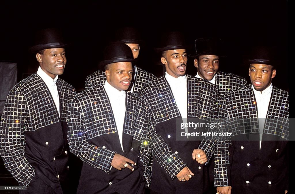 New Edition At The 1990 Video Music Awards