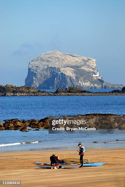 bass rock - north berwick stock pictures, royalty-free photos & images