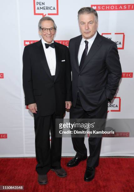 Robert Caro and Alec Baldwin attend the 2019 PEN America Literary Gala at American Museum of Natural History on May 21, 2019 in New York City.