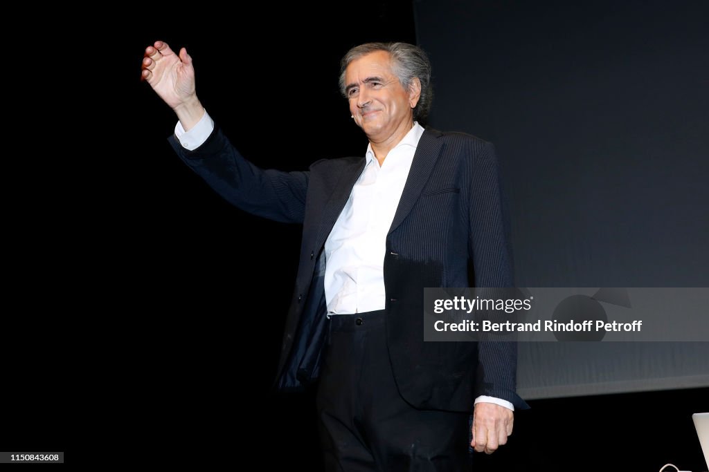 Bernard-Henri Levy Performs In "Looking For Europe" In Paris