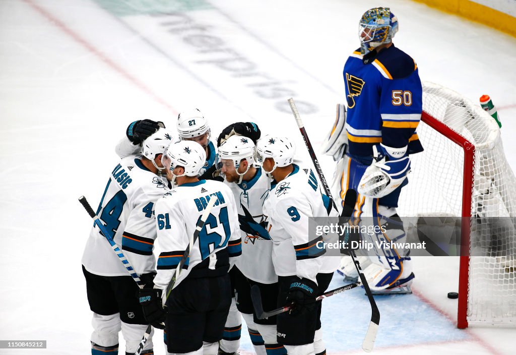 San Jose Sharks v St Louis Blues - Game Six