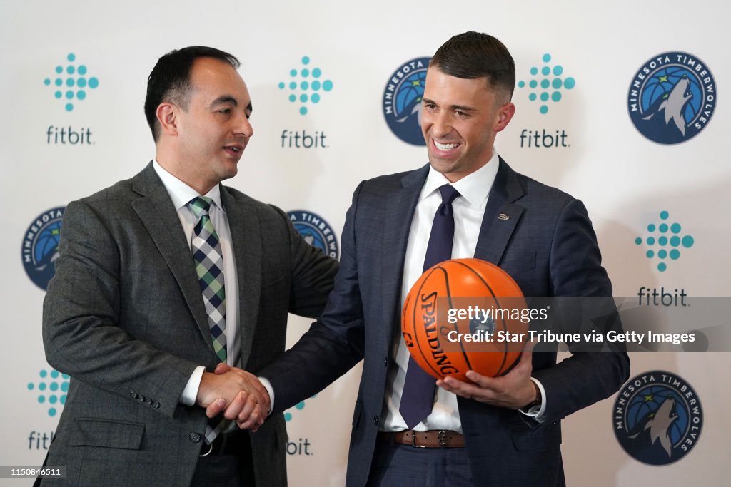 Ryan Saunders is the new Minnesota Timberwolves head coach.