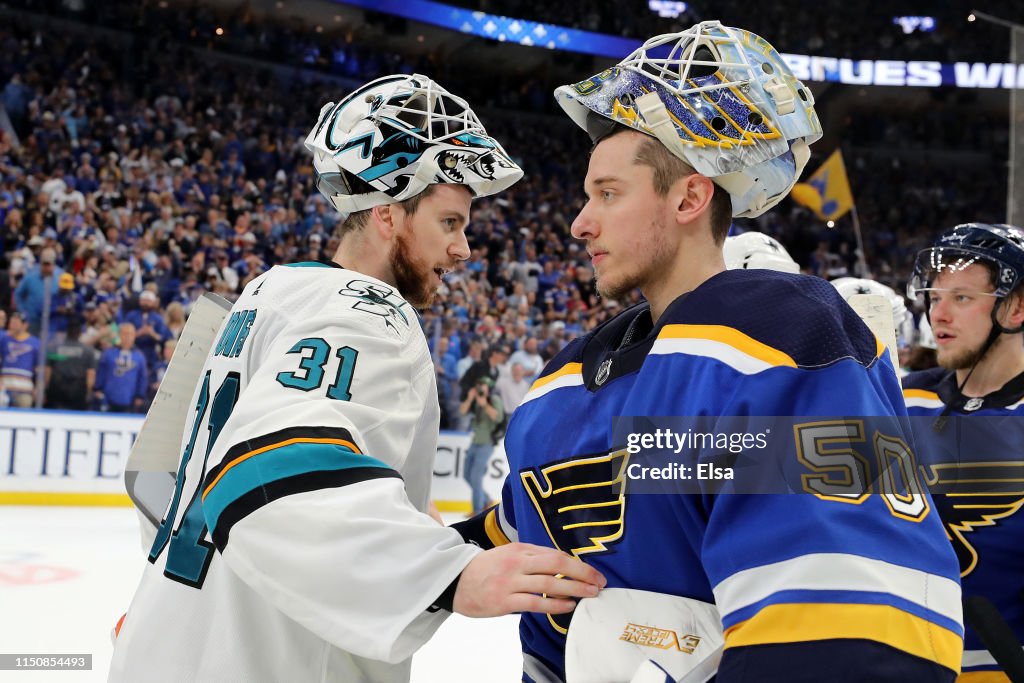 San Jose Sharks v St Louis Blues - Game Six