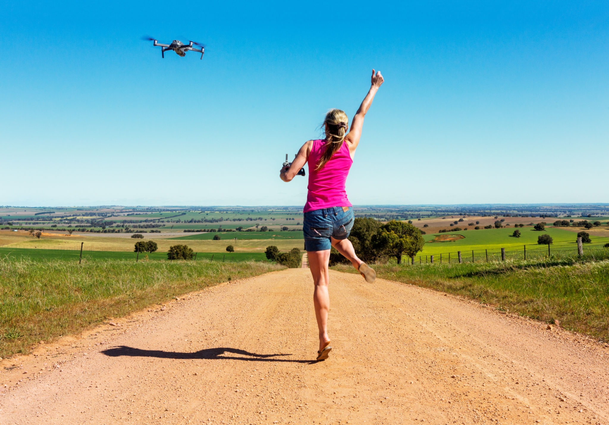 drone flying Australia