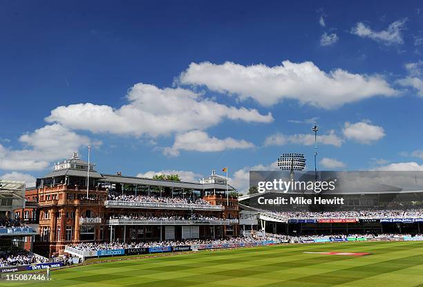 General view during day one of the 2nd npower Test Match between England and Sri Lanka at Lord's Cricket Ground on June 3, 2011 in London, England.