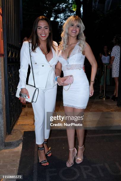 Amor Romeira and Ylenia Padilla attends &quot;Zeppelin Production GH&quot; event in Madrid on Wednesday, 19 June 2019. Spain