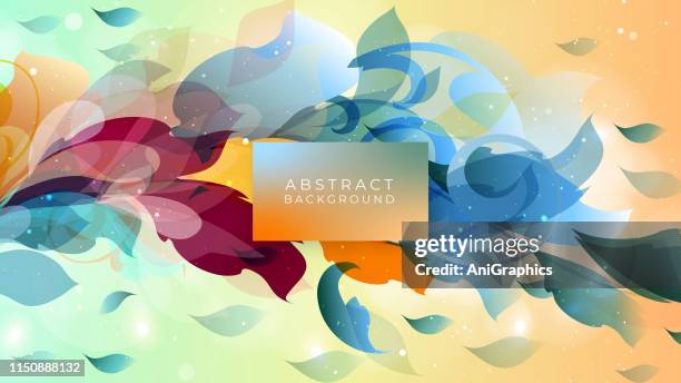 colorful abstract background - changing colour stock illustrations