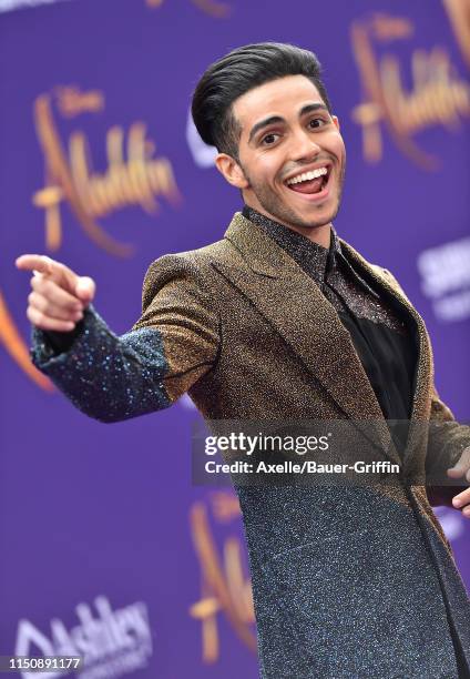 Mena Massoud attends the premiere of Disney's "Aladdin" on May 21, 2019 in Los Angeles, California.