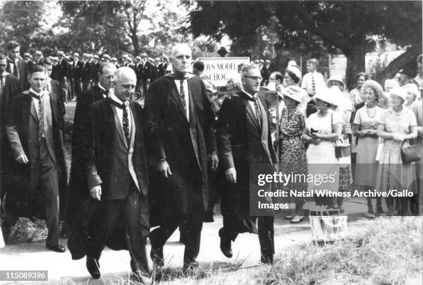 March 1963: Maritzburg College. Centenary. To commemorate the historic move from the High School in Loop Street to the new building in August the...