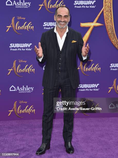 Navid Negahban attends the premiere of Disney's "Aladdin" on May 21, 2019 in Los Angeles, California.