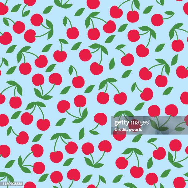 kirschmuster. - cherry stock-grafiken, -clipart, -cartoons und -symbole