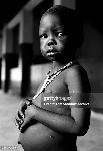 During 1989 children were starving during a severe drought in Southern Sudan which was made worse by a long running conflict between the Khartoum...