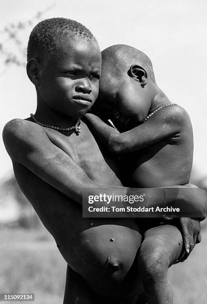 During 1989 children were starving during a severe drought in Southern Sudan which was made worse by a long running conflict between the Khartoum...