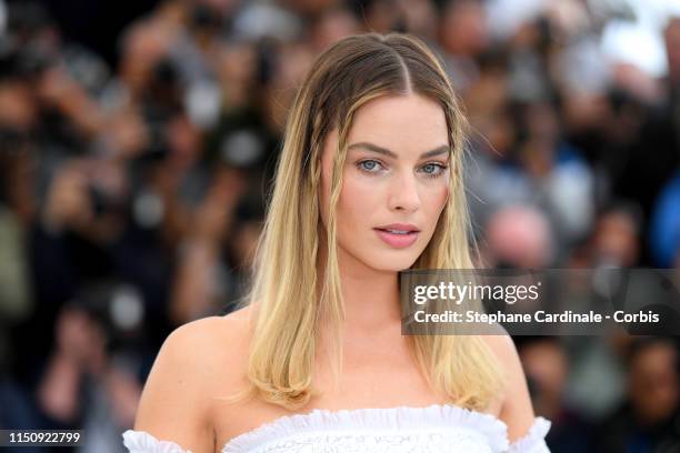 Margot Robbie attends the photocall for "Once Upon A Time In Hollywood" during the 72nd annual Cannes Film Festival on May 22, 2019 in Cannes, France.