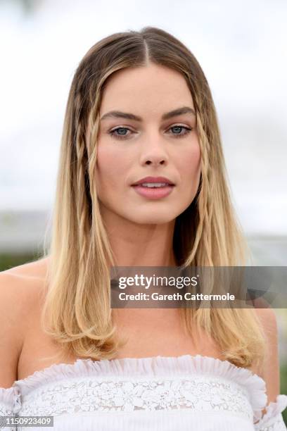 Margot Robbie attends the photocall for "Once Upon A Time In Hollywood" during the 72nd annual Cannes Film Festival on May 22, 2019 in Cannes, France.