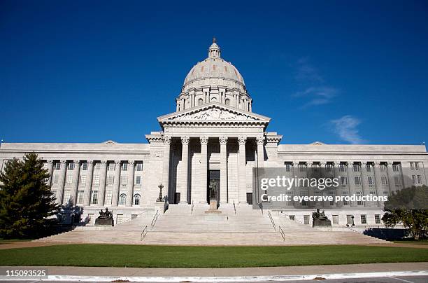 missouri state capitol-jefferson city - missouri stock-fotos und bilder