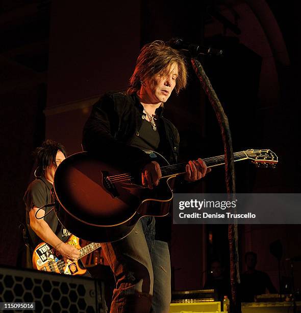 Singer/Songwriter John Rzeznik of the Goo Goo Dolls performs at the Couture Las Vegas Jewely Show at Wynn Las Vegas on June 2, 2011 in Las Vegas,...