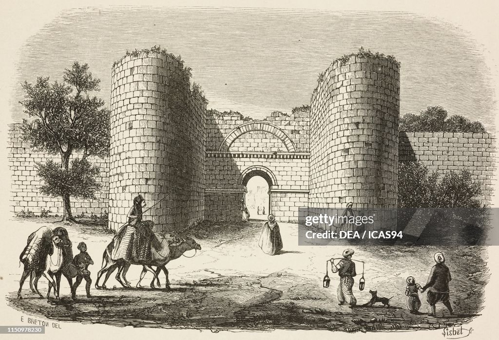 West Gate, in walls of Nicea, Turkey