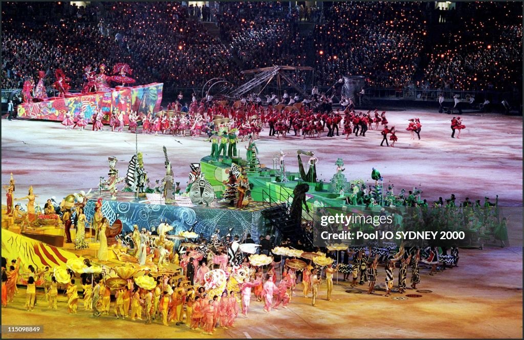 Sydney Olympics, Opening Ceremony In Sydney, Australia On September 15, 2000.