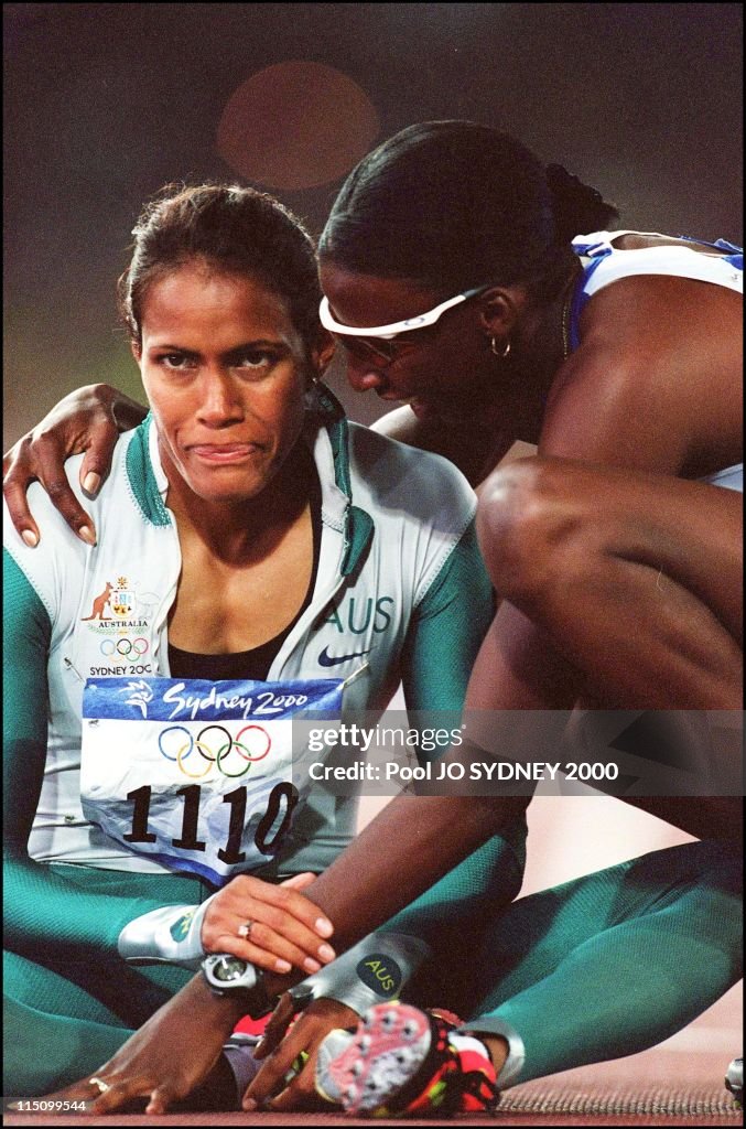 Sydney Olympics: Athletics: Cathy Freeman Wins Women'S 400 Meters Final In Sydney, Australia On September 25, 2000.