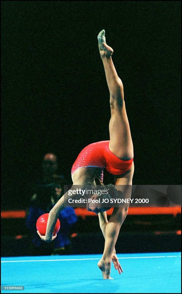 Sydney Olympics: Gymnastics In Sydney, Australia On September 26, 2000.