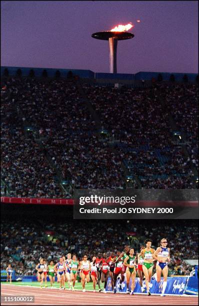 Sydney Olympics: Derartu Tulu wins women's 10000 meters final in Sydney, Australia on September 30, 2000 - Derartu Tulu - gold medal -, Gete Wami -...