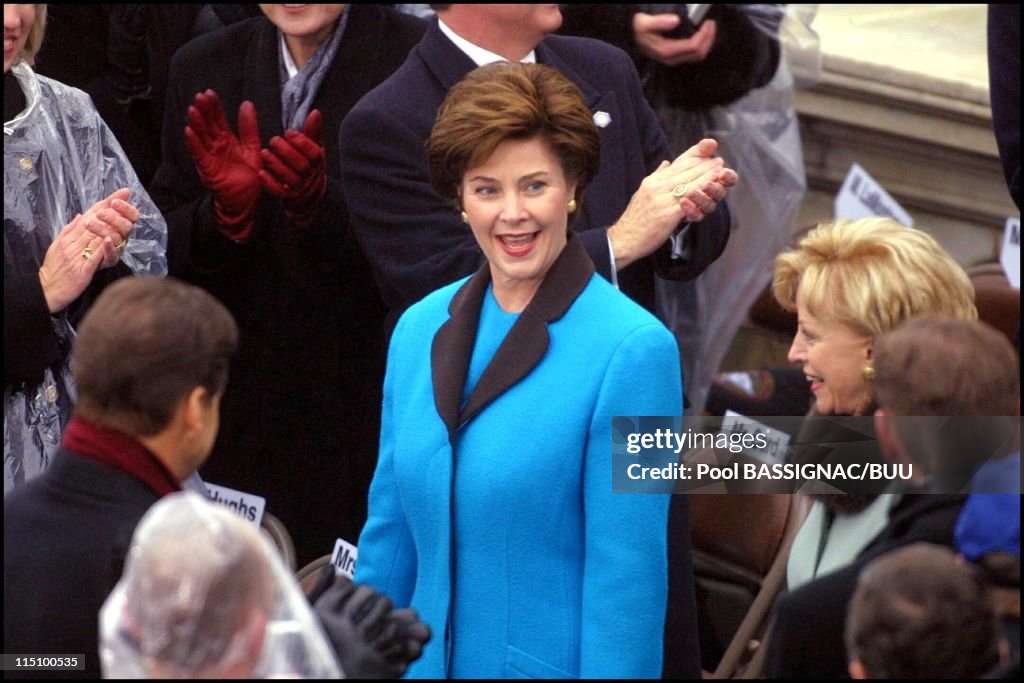 Swearing In Ceremony At The Capitol In Washington, United States On January 20, 2001.