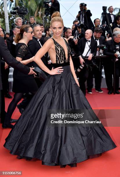 Tatiana Navka attends the screening of "Oh Mercy! " during the 72nd annual Cannes Film Festival on May 22, 2019 in Cannes, France.
