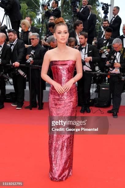 Marina Ruy Barbosa attends the screening of "Oh Mercy! " during the 72nd annual Cannes Film Festival on May 22, 2019 in Cannes, France.