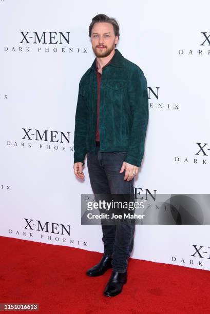 James McAvoy attends an exclusive fan event for "X-Men: Dark Phoenix" at Picturehouse Central on May 22, 2019 in London, England.