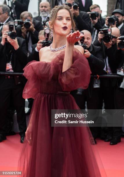 Izabel Goulart attends the screening of "Oh Mercy! " during the 72nd annual Cannes Film Festival on May 22, 2019 in Cannes, France.