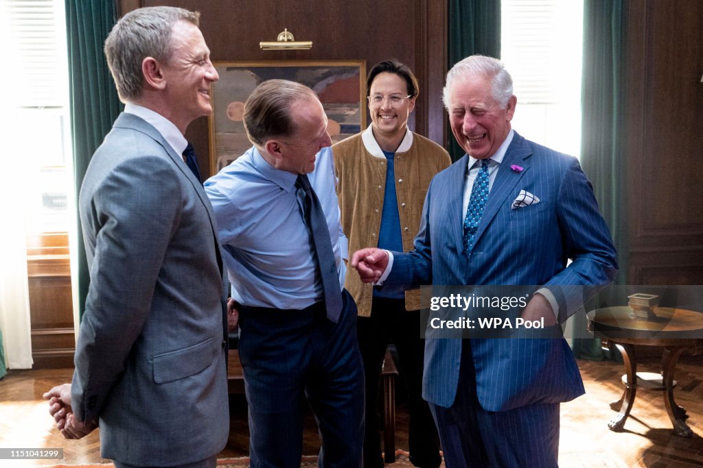 The Prince Of Wales Visits The James Bond Set