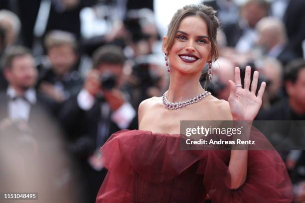 Izabel Goulart attends the screening of "Oh Mercy! " during the 72nd annual Cannes Film Festival on May 22, 2019 in Cannes, France.