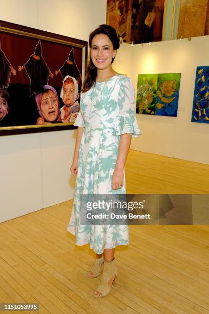 Lady Sophie Windsor attends the opening of The London Art Biennale at Chelsea Old Town Hall on May 22, 2019 in London, England.