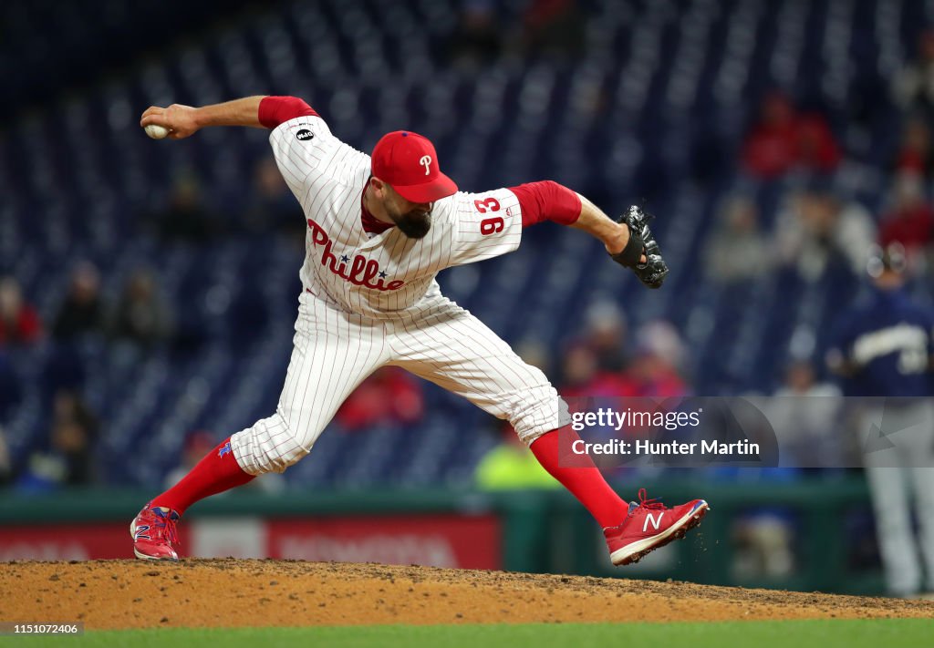 Milwaukee Brewers v Philadelphia Phillies