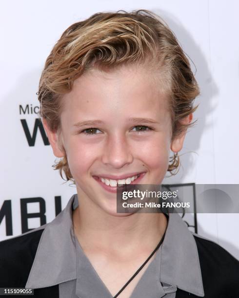 Premiere of 'The Adventures of SharkBoy and LavaGirl' in Hollywood, Los Angeles, United States on June 04, 2005 - Cayden Boyd at the premiere of 'The...