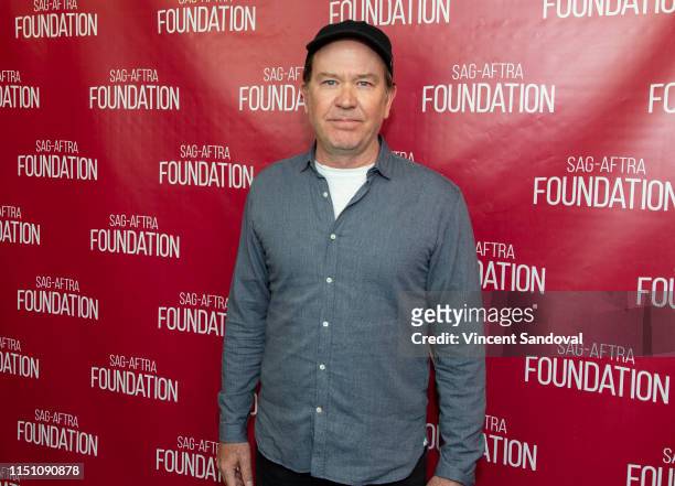 Actor Timothy Hutton attends SAG-AFTRA Foundation Conversations with "The Haunting Of Hill House" at SAG-AFTRA Foundation Screening Room on May 22,...