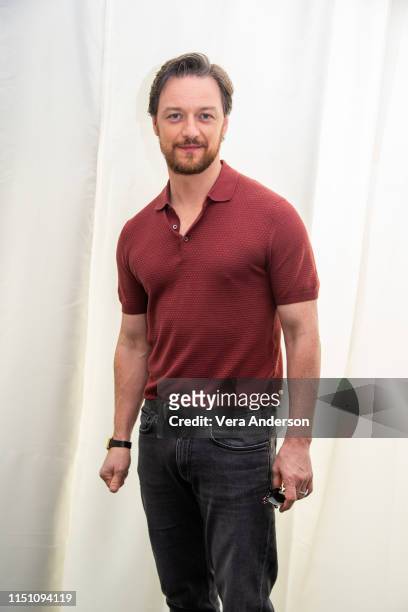 James McAvoy at the "Dark Phoenix" Press Conference at the Mandarin Oriental Hotel on May 22, 2019 in London, England.