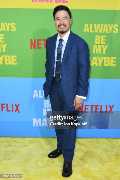 Randall Park attends the Premiere Of Netflix's "Always Be My Maybe" at Regency Village Theatre on May 22, 2019 in Westwood, California.
