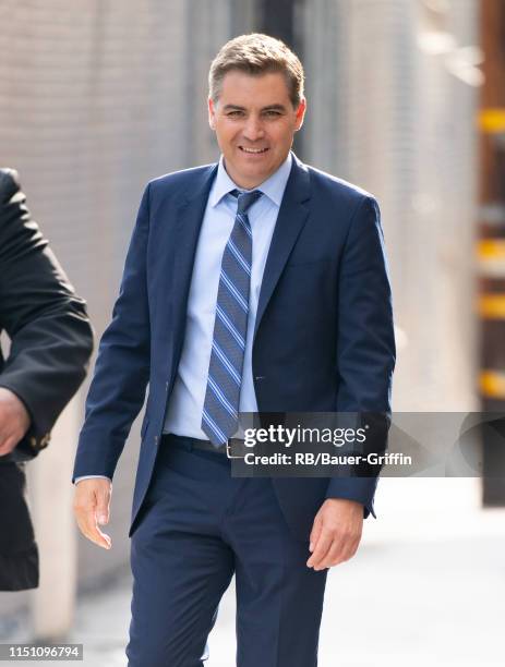 Jim Acosta is seen at 'Jimmy Kimmel Live' on June 20, 2019 in Los Angeles, California.