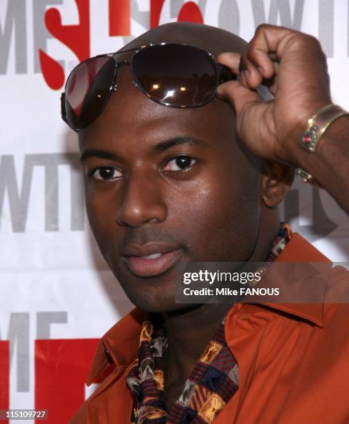 Showtime Presents Premiere of 'Weed' and 'Barbershop' in Los Angeles, United States on July 26, 2005 - Romany Malco at the Showtime Premiere of new...