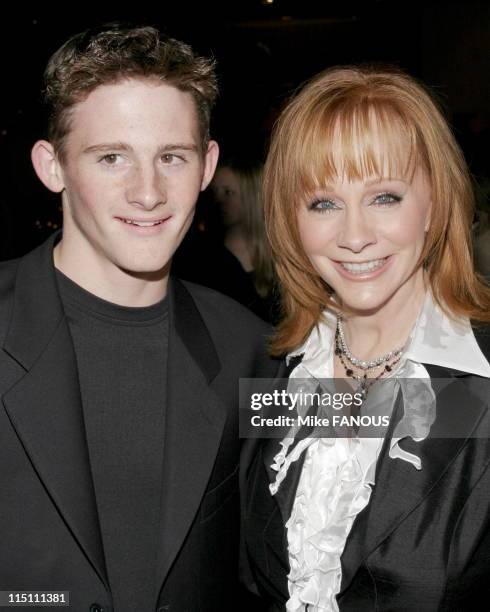The 7th Annual Family Television Awards in Beverly Hills, United States on November 30, 2005 - Reba McEntire with her son Shelby at the 7th Annual...