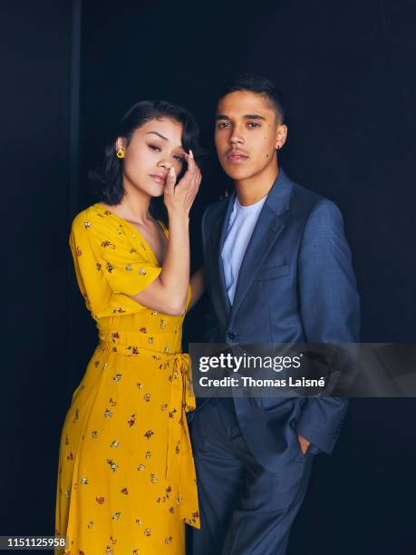 Actress Leidi Gutierrez and actor Benny Emmanuel poses for a portrait on May 21, 2019 in Cannes, France.