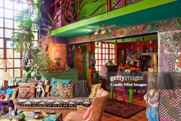 artist's house - cluttered stock pictures, royalty-free photos & images