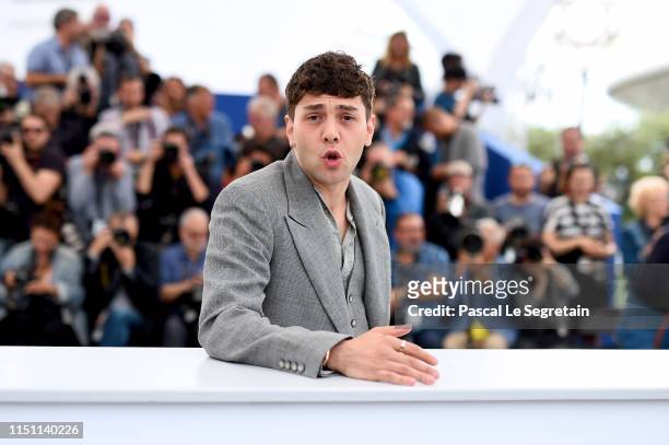 Director Xavier Dolan attends the photocall for "Matthias et Maxime "during the 72nd annual Cannes Film Festival on May 23, 2019 in Cannes, France.